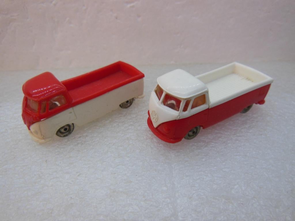 LEGO 259/659- 2x VW T1 Pick ups 1:87 Wi./Ro.+ Ro./Wi., Hobby en Vrije tijd, Modelauto's | 1:87, Ophalen of Verzenden, Gebruikt