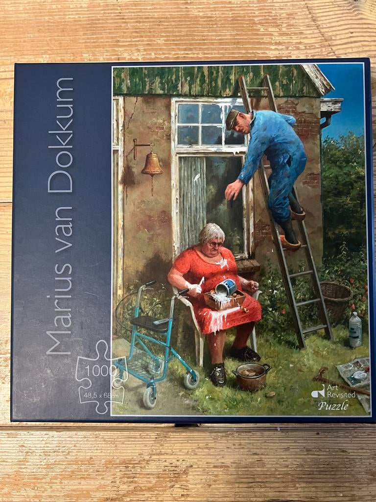Marius van Dokkum - Liefde vergaat niet -RUILEN, Ophalen of Verzenden, 500 t/m 1500 stukjes, Zo goed als nieuw, Legpuzzel