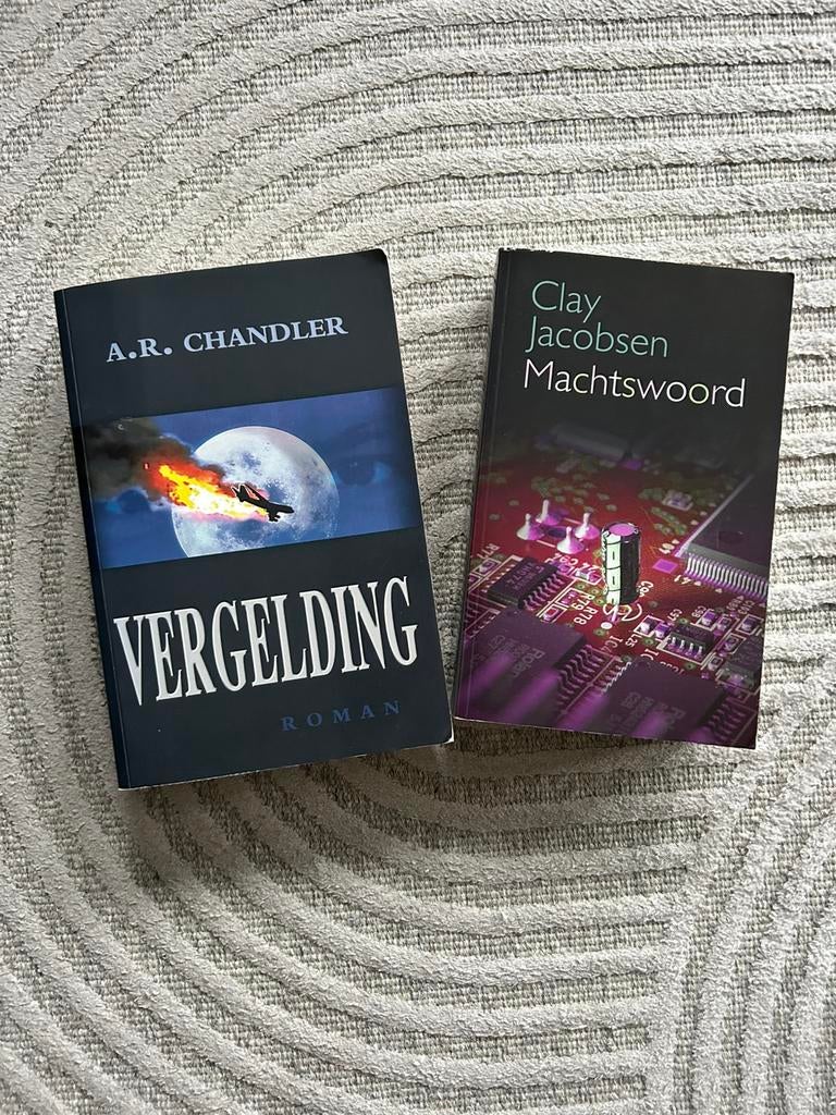 Christelijke thrillers - Machtswoord en Vergelding, Boeken, Ophalen of Verzenden, Zo goed als nieuw, C. Jacobsen