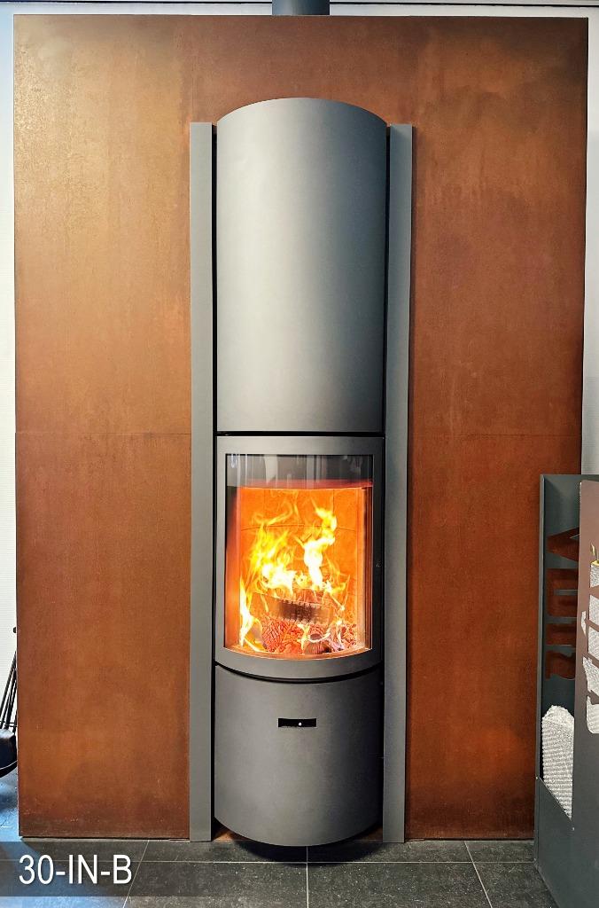 Stûv 30-IN-B houthaard, Huis en Inrichting, Kachels, Ophalen, Nieuw, Hout, Houtkachel
