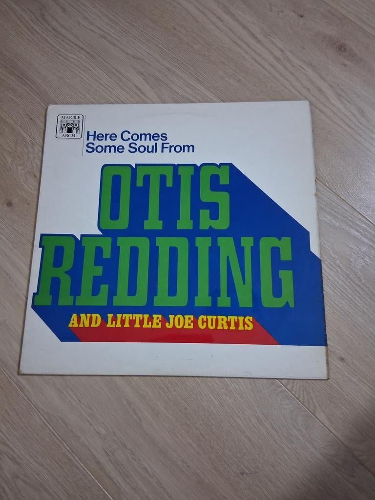 Otis Redding - Here Comes Some Soul LP, Cd's en Dvd's, Vinyl | R&B en Soul, Ophalen of Verzenden, Gebruikt, 12 inch