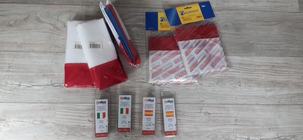 diverse vlaggen, Diversen, Vlaggen en Wimpels, Ophalen of Verzenden, Nieuw