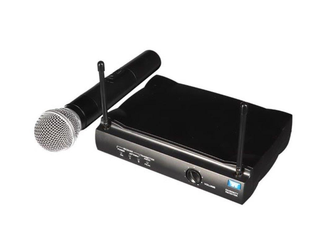 Draadloze UHF microfoon, Ophalen of Verzenden, Nieuw, Zangmicrofoon, Draadloos