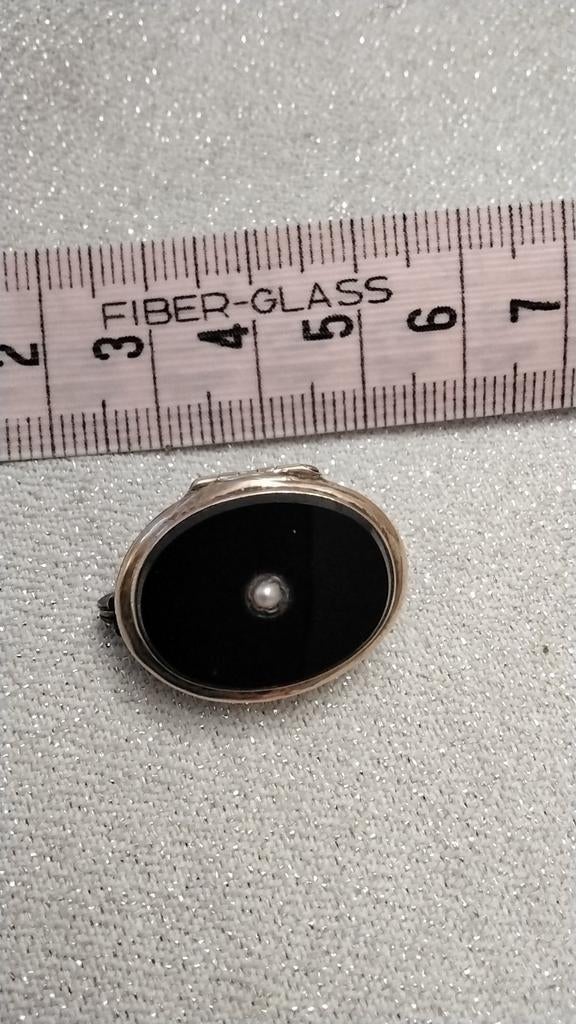 Goud broche., Ophalen of Verzenden, Gebruikt