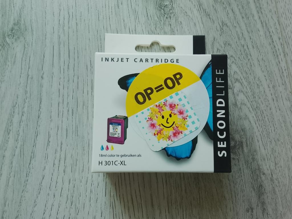 Inkt cartridge HP 301C-XL, Ophalen of Verzenden, Nieuw, Cartridge, SecondLife