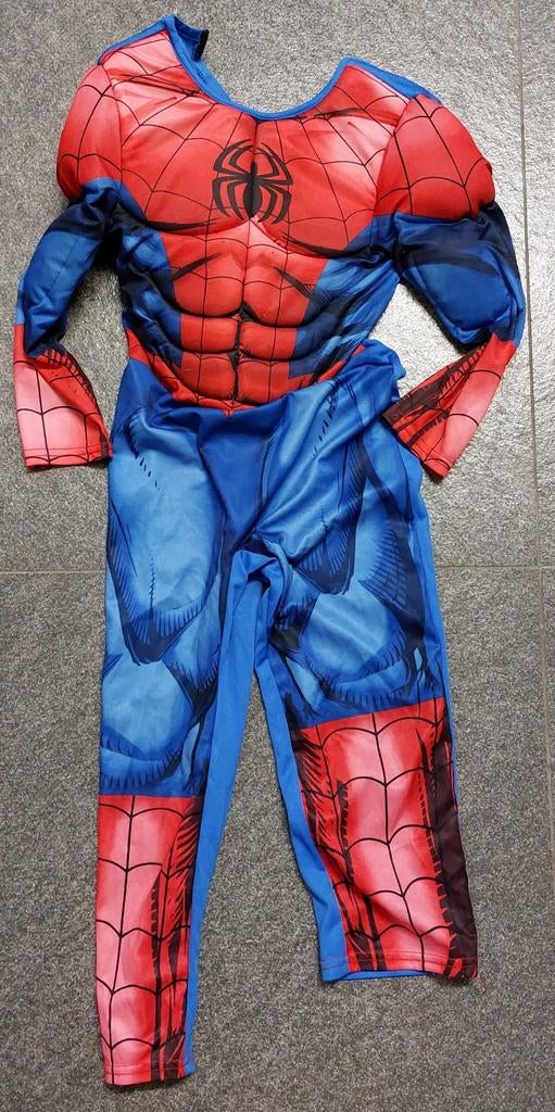 Spiderman pak maat 110 116, Kinderen en Baby's, Ophalen of Verzenden, Zo goed als nieuw, 110 t/m 116, Jongen