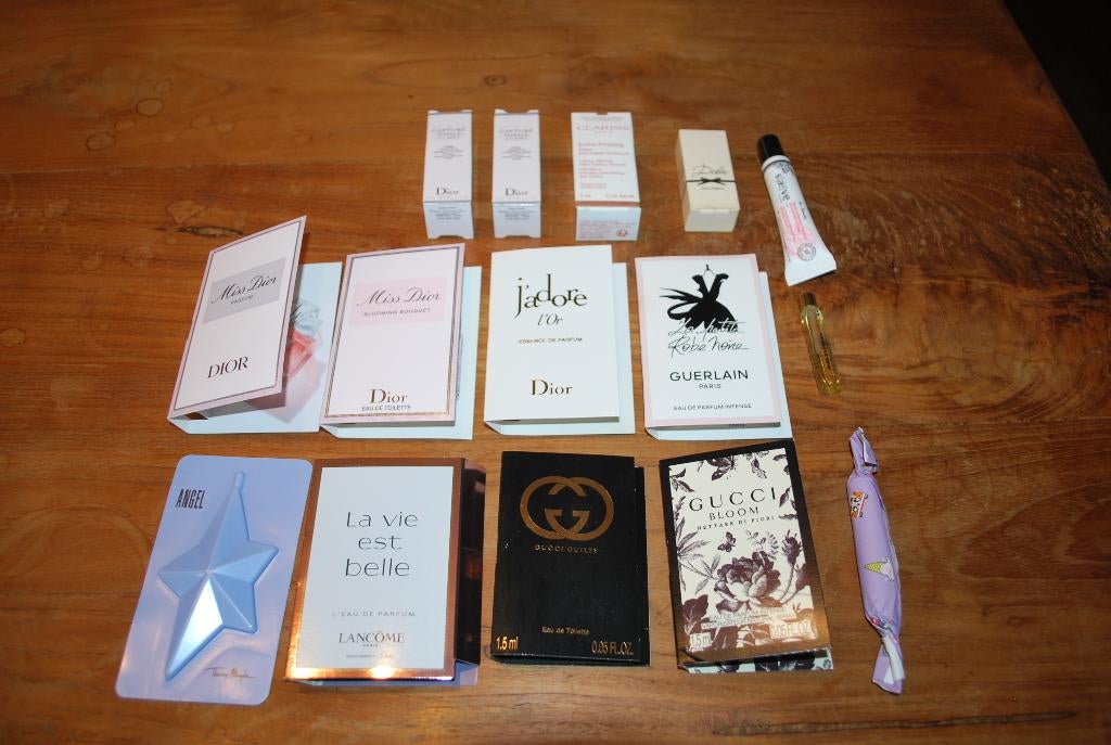 15 proefjes / testers 4, Verzamelen, Ophalen of Verzenden, Nieuw, Proef of Tester, Gevuld