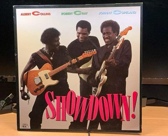 Albert Collins, Robert Cray, Johnny Copeland, Showdown!, lp, 1960 tot 1980, Gebruikt, Ophalen of Verzenden, 12 inch