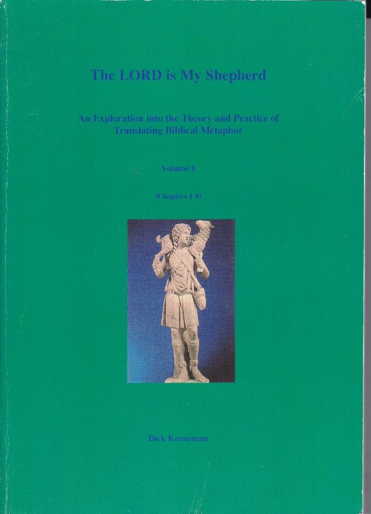 Kroneman, Dick – The Lord is My Shepherd (dissertatie), Ophalen of Verzenden, Zo goed als nieuw, Kroneman, Dick, Christendom | Protestants