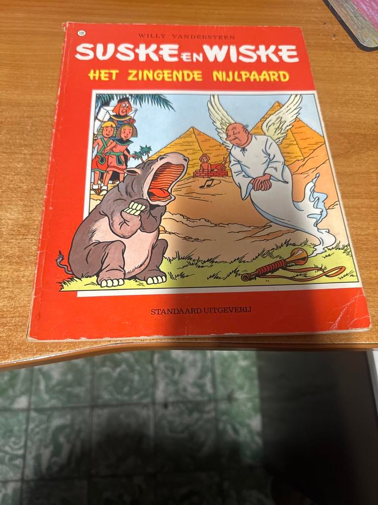 Suske en Wiske - Het Zingende Nijlpaard, Eén stripboek, Ophalen of Verzenden, Gelezen