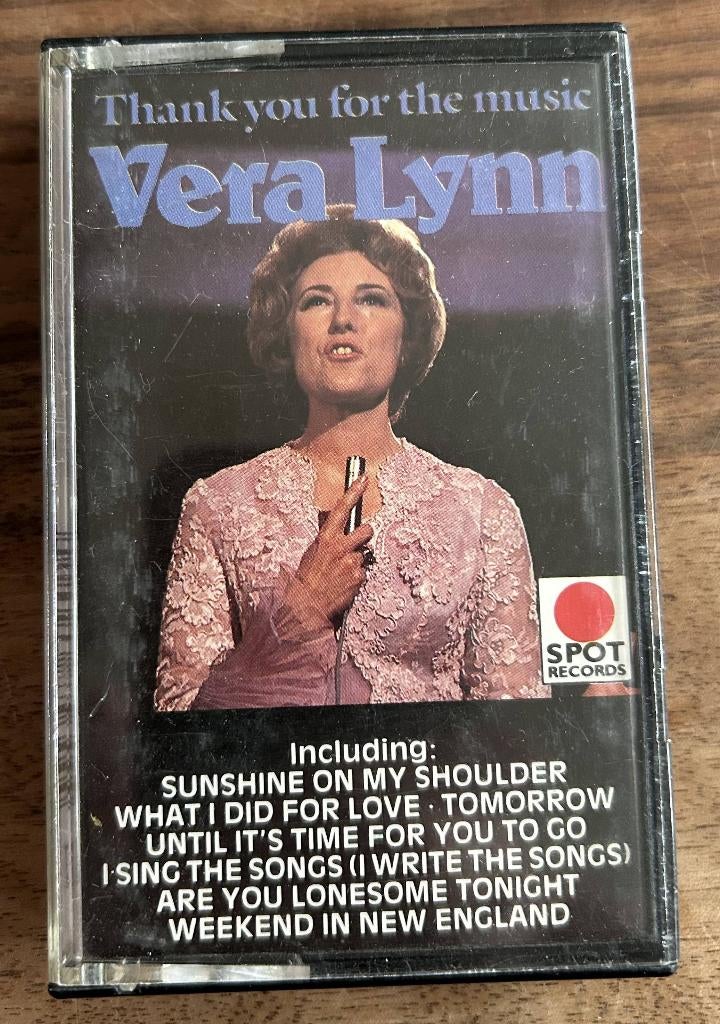 Vera Lynn - Cassettebandje, Gebruikt, Overige genres, 1 bandje, Ophalen of Verzenden