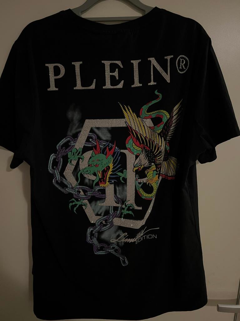 Philipp Plein T-shirt - Nieuwstaat!, Ophalen of Verzenden, Zo goed als nieuw, Overige maten, Zwart