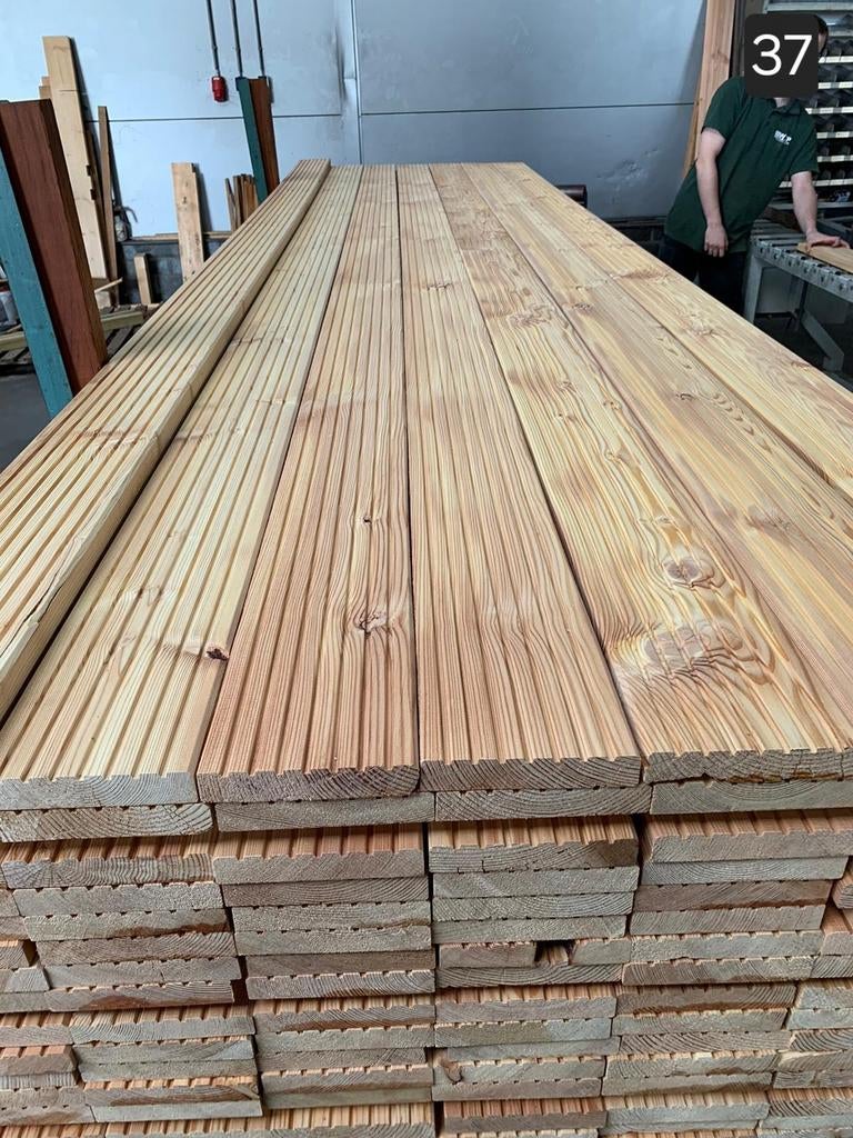 Douglas Vlonderplanken 25x145mm €3.70pm, Ophalen of Verzenden, Nieuw, Hout