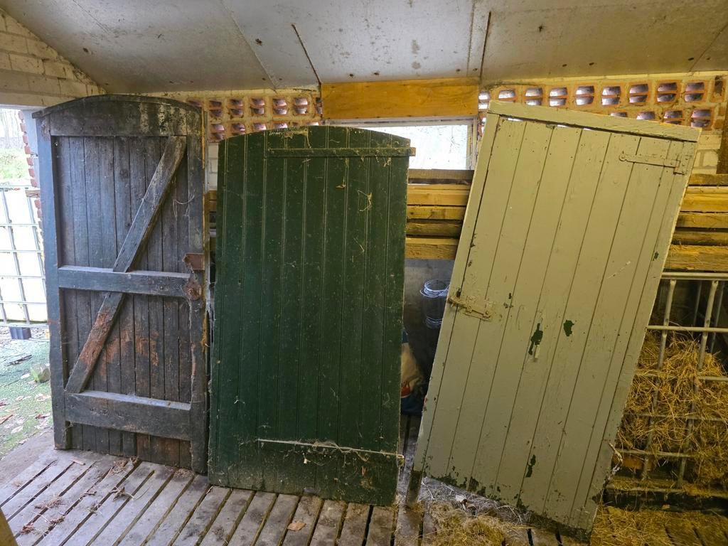 Diversen Oude staldeuren, Doe-het-zelf en Verbouw, Ophalen of Verzenden, Binnendeur, 200 tot 215 cm