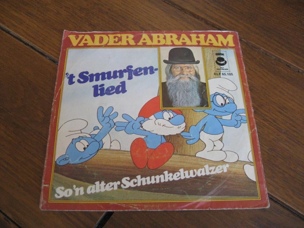 Vader abraham smurfenlied, Cd's en Dvd's, Vinyl Singles, Gebruikt, 7 inch, Single, Ophalen of Verzenden