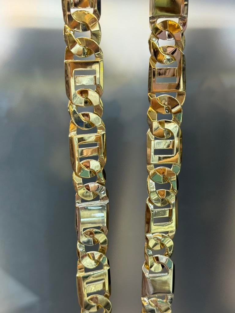 18KT Goud - 237 Gram - Ketting - ROLLIE, Ophalen, Nieuw, Goud, Goud