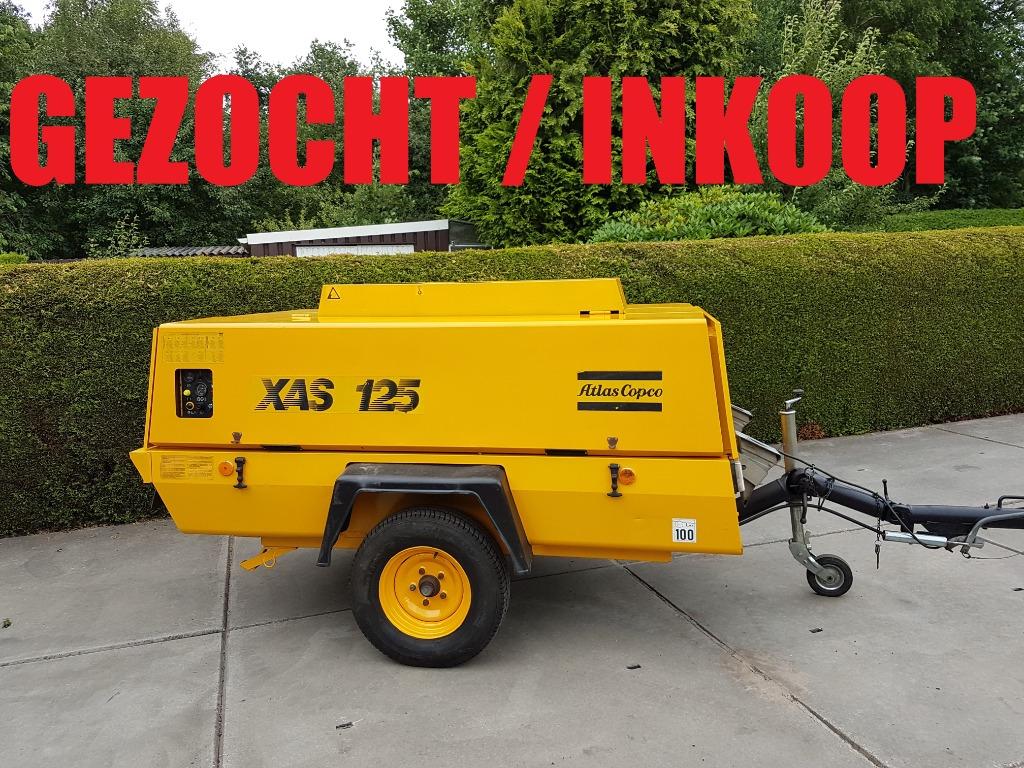 GEZOCHT / INKOOP diesel compressoren goed of met defect, 100 liter of meer, Ophalen, Gebruikt, 6 tot 10 bar