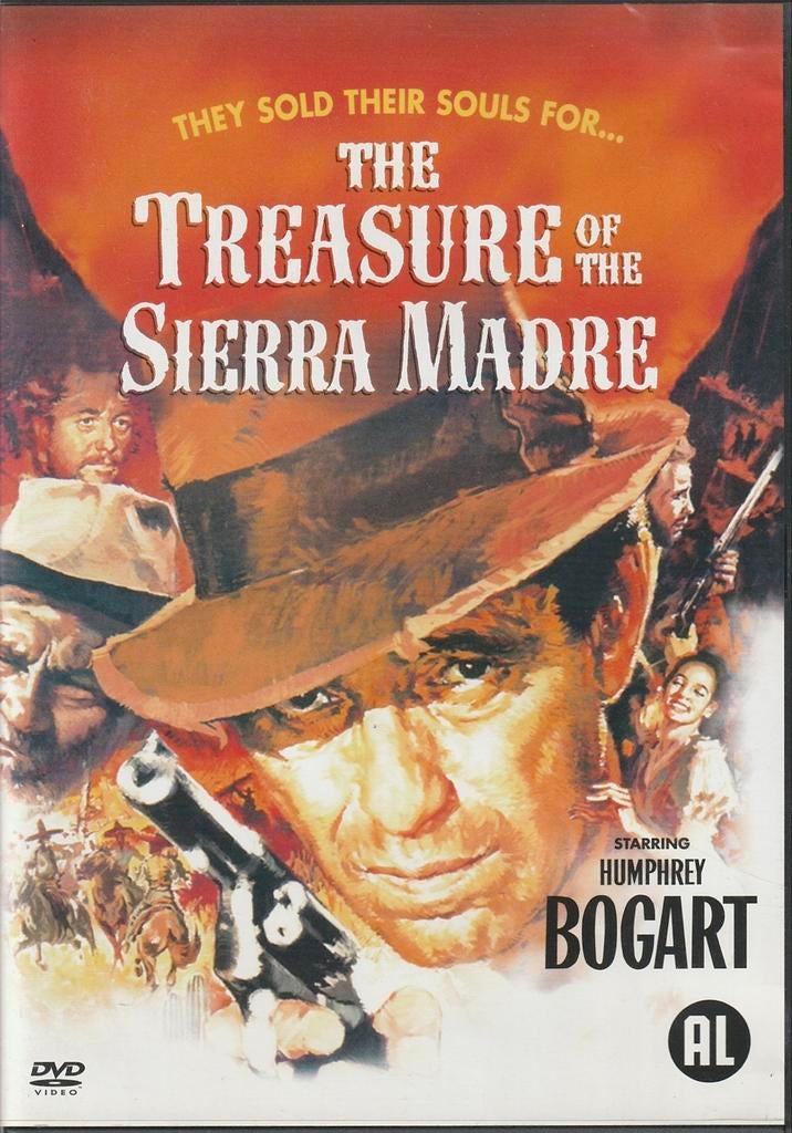 The Treasure of the Sierra Madre (1948) NL DVD - IMDb 8.2, Cd's en Dvd's, Dvd's | Klassiekers, Zo goed als nieuw, 1940 tot 1960