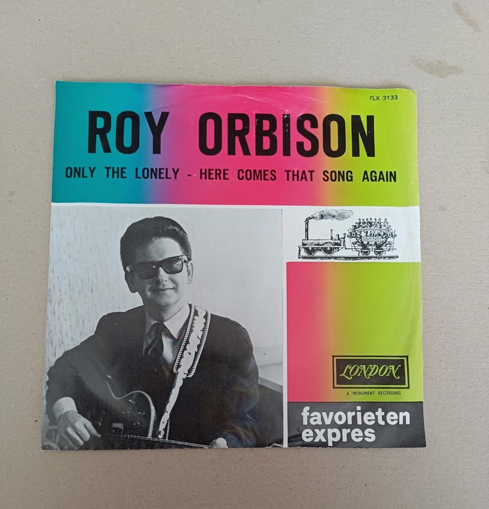 Roy Orbison  - Only The Lonely, Cd's en Dvd's, Vinyl Singles, Gebruikt, Single, Pop, 7 inch, Ophalen of Verzenden
