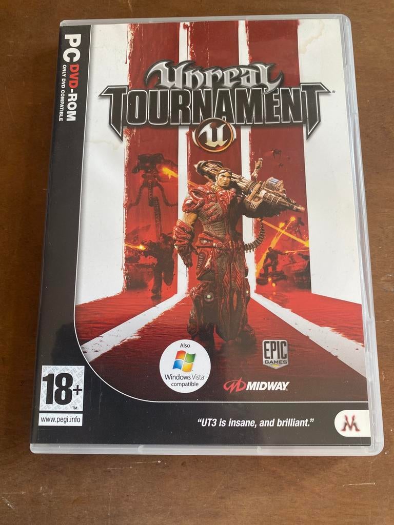 PC Game: Unreal Tournament 3 (Midway), Spelcomputers en Games, Games | Pc, Vanaf 18 jaar, Shooter, 1 speler, Ophalen of Verzenden