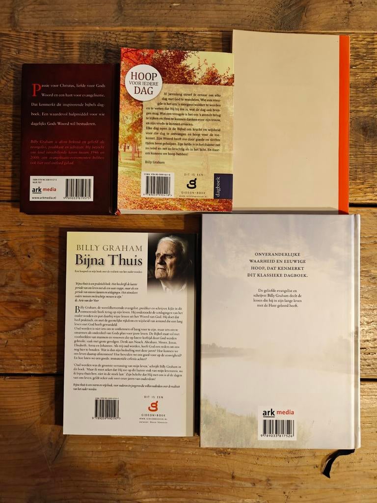 5 (dag) boeken van Billy Graham., Ophalen of Verzenden, Zo goed als nieuw