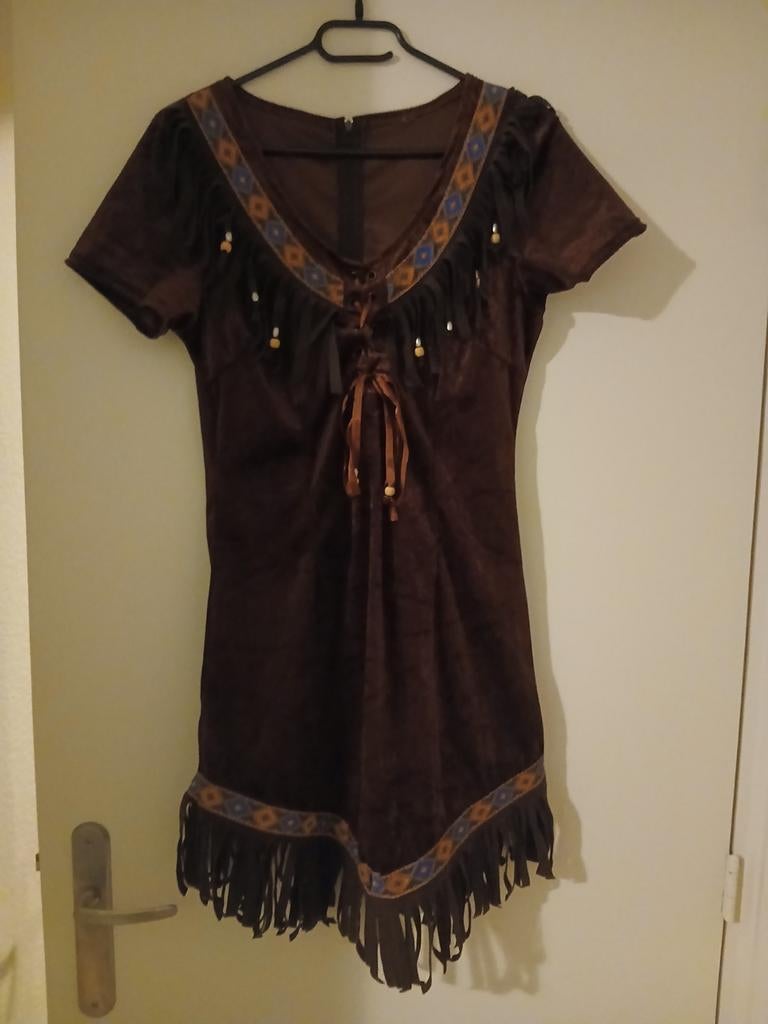 Indianen jurkje, Ophalen of Verzenden, Gedragen, Maat 38/40 (M), Carnaval