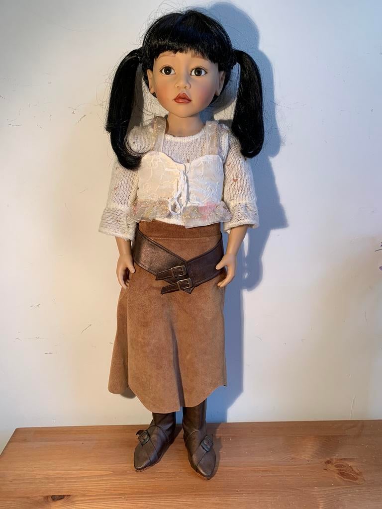 COLLECTORS ITEM: model van Joke Grobben. ZANZI uit 2003, Ophalen, Zo goed als nieuw, Pop