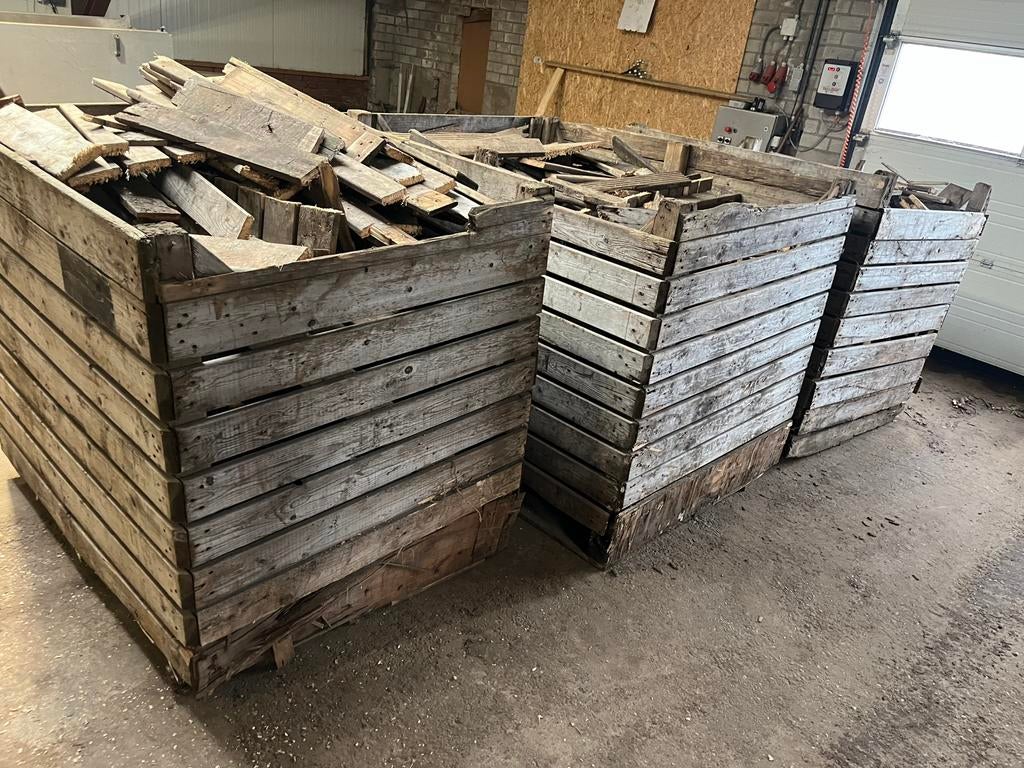 Stookhout hout brandhout haardhout pallet, Minder dan 3 m³, Ophalen