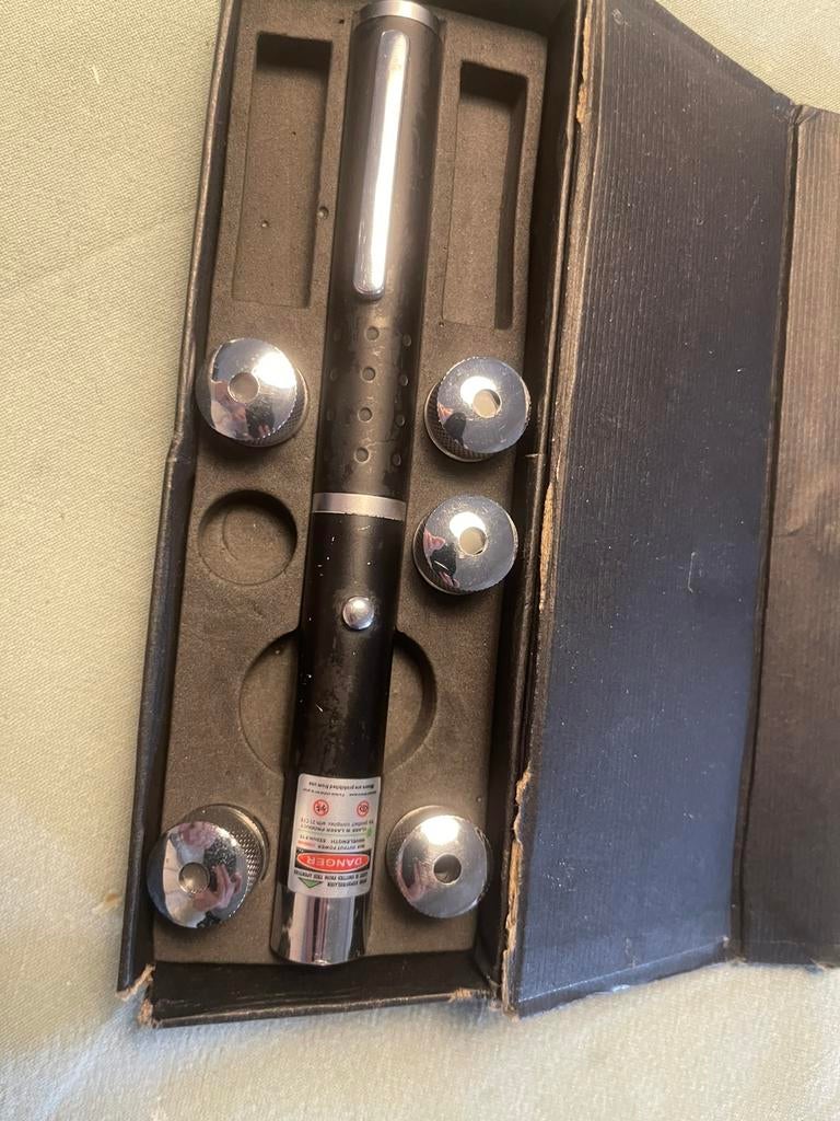 Laserlamp, Ophalen of Verzenden, Gebruikt, Licht