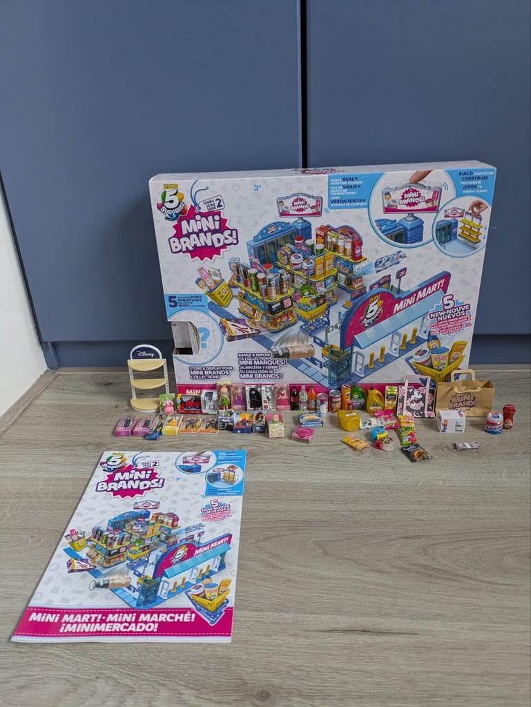 Zuru Mini Brands Mini Mart Speelset, Ophalen of Verzenden, Zo goed als nieuw, Jongen of Meisje