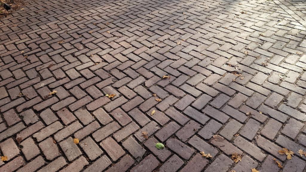 Oudhollandse met de handgebakken klinker 10 duimer roodpaars, Ophalen, Overige materialen, Gebruikt, Klinkers