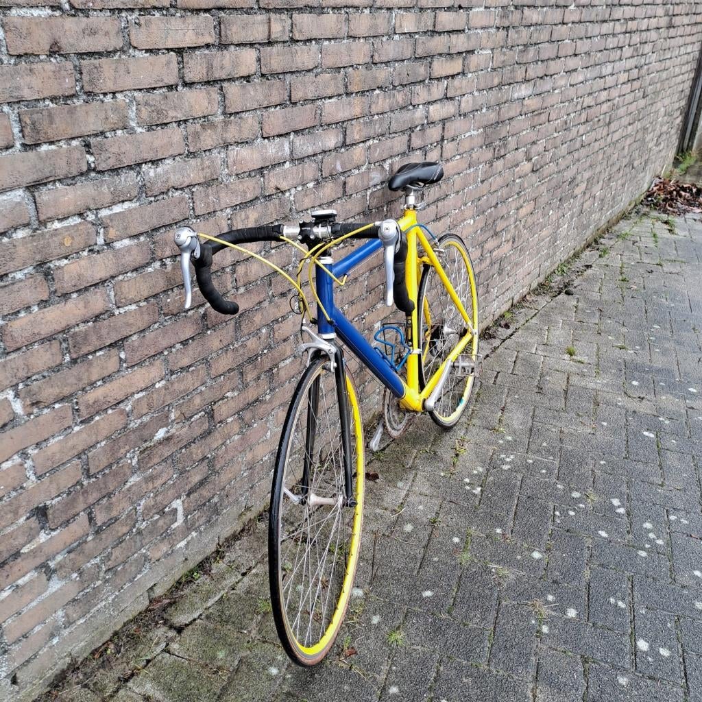 Shimano racefiets, Fietsen en Brommers, Fietsen | Racefietsen, Minder dan 10 versnellingen, Gebruikt, Aluminium, 57 tot 61 cm