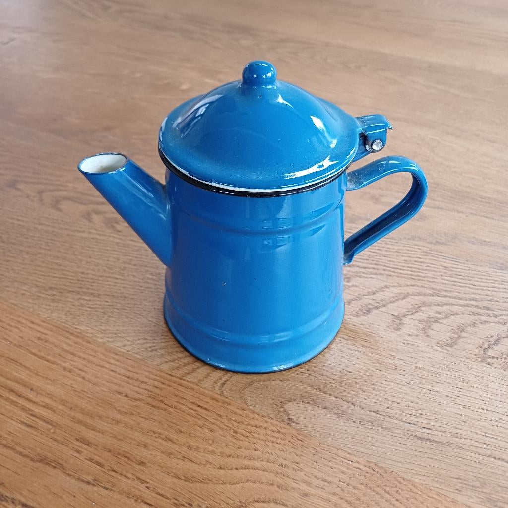 Emaille koffiepot, Antiek en Kunst, Antiek | Emaille, Ophalen of Verzenden