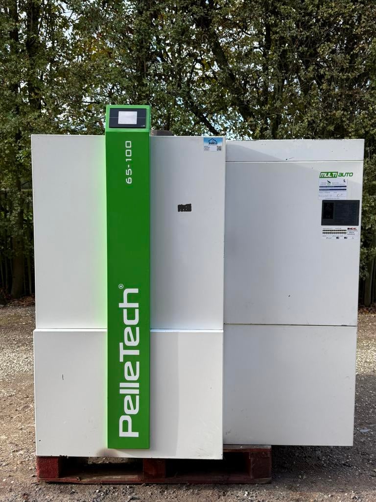 Cv Pelletkachel PelleTech 99kw, Pelletech 99kw Pelletkachel, Gebruikt, Overige brandstoffen, Www.cvheat.com