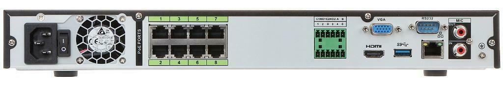 8MP Dahua IP PoE Starlight camera set/NVR + 8x camera's, Ophalen of Verzenden, Nieuw, Buitencamera
