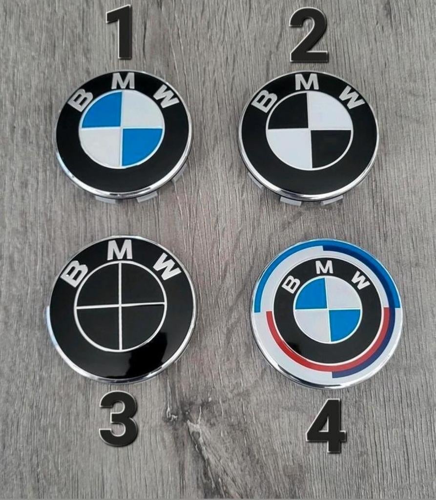 BMW naafdoppen/naafkappen 68mm 60mm NIEUW