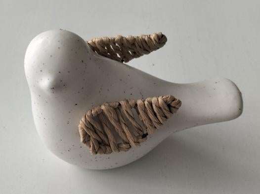 Keramiek aardewerk vogeltje, Ophalen of Verzenden, Zo goed als nieuw, Dier