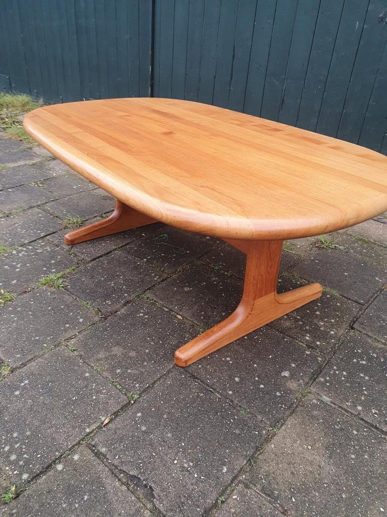 Vintage Salontafel  Glostrup Danisch 135x79x51hoog., Huis en Inrichting, Ophalen, 100 tot 150 cm, 50 tot 100 cm, Rechthoekig