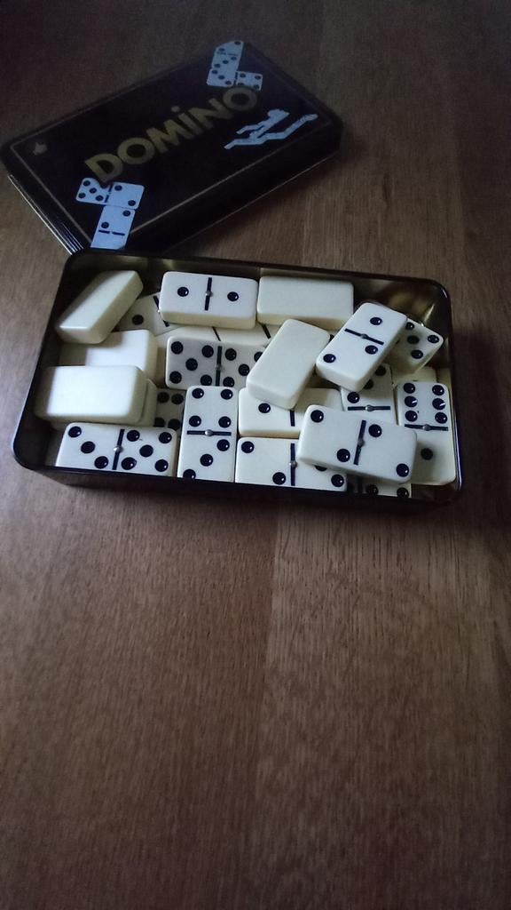 Nieuw Domino Spel in Blik, Ophalen of Verzenden, Nieuw, Overige typen