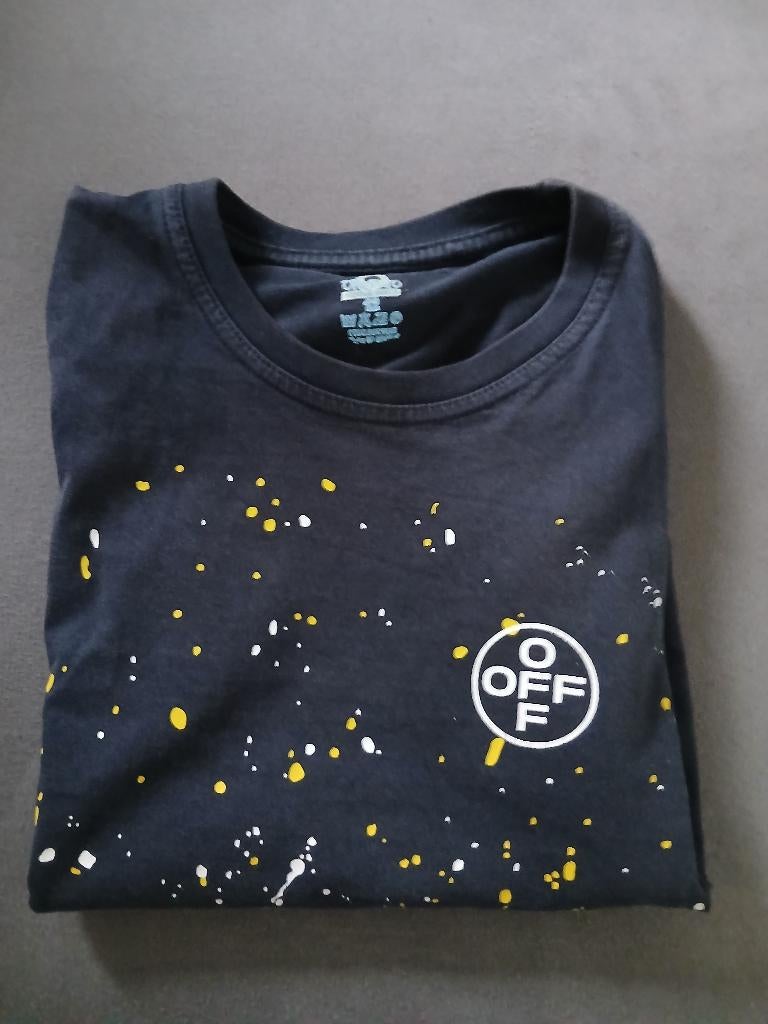 off white t shirt, Kinderen en Baby's, Kinderkleding | Maat 152, Nieuw, Ophalen of Verzenden, Shirt of Longsleeve, Onbekend