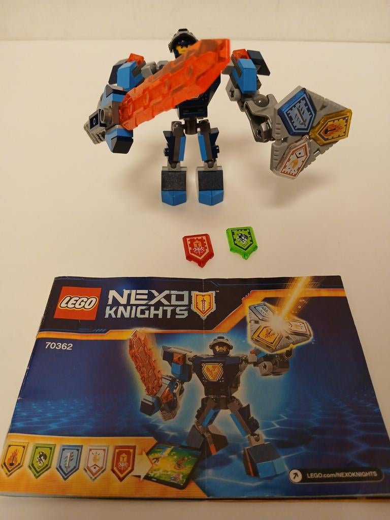 Lego 70362 nexo knights strijdharnas, Ophalen of Verzenden, Zo goed als nieuw