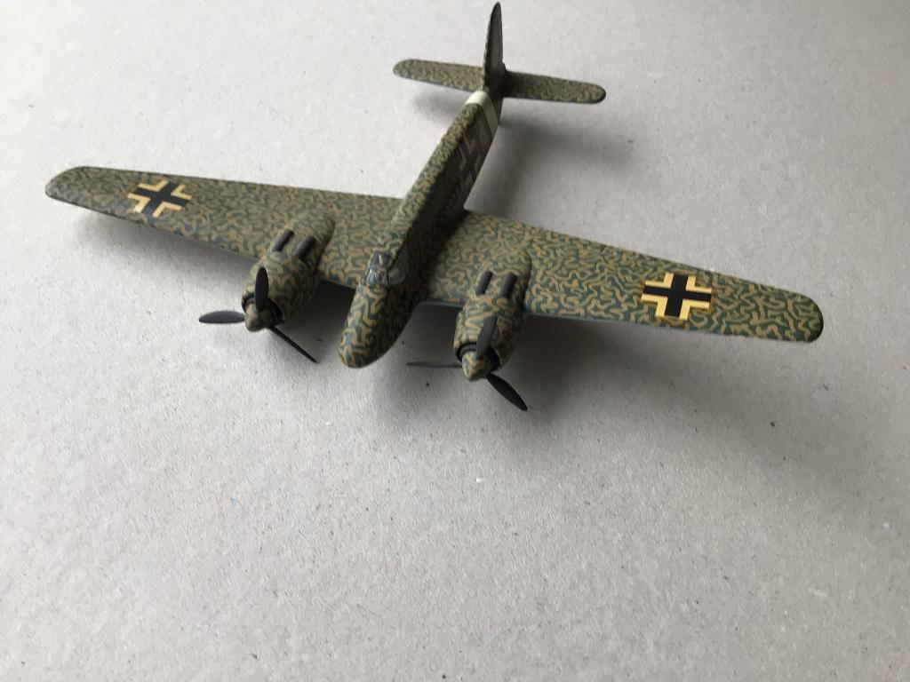 Henschel HS-129B - kit.nr 441 - 17 cm - Lindberg, Overige merken, 1:72 tot 1:144, Gebruikt, Ophalen of Verzenden