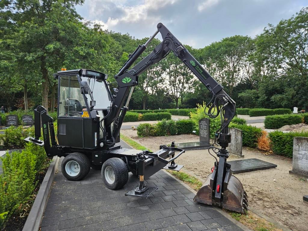 Boki 2650 grafdelf machine, Zakelijke goederen, Machines en Bouw | Kranen en Graafmachines, Ophalen