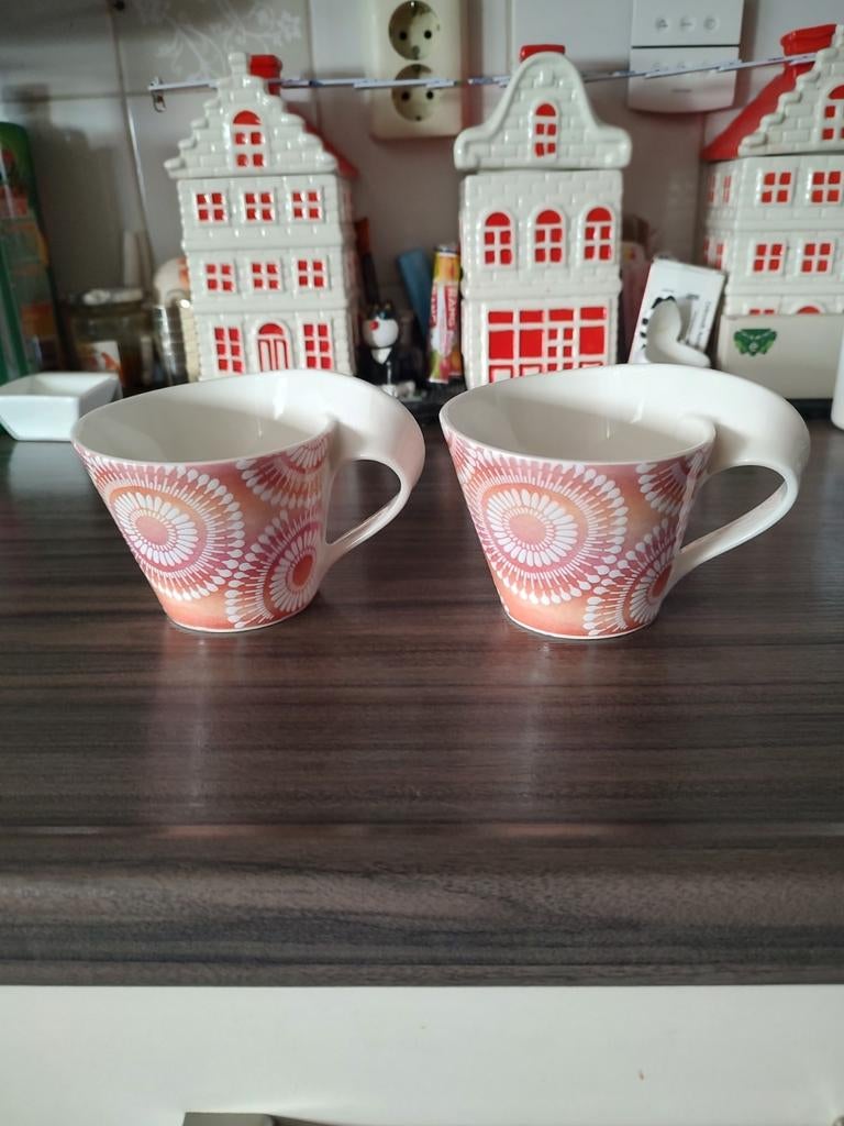 Villeroy & Boch Limited Edition 2007 Kopjes, Ophalen of Verzenden, Zo goed als nieuw, Overige stijlen, Kop(pen) en/of Schotel(s)