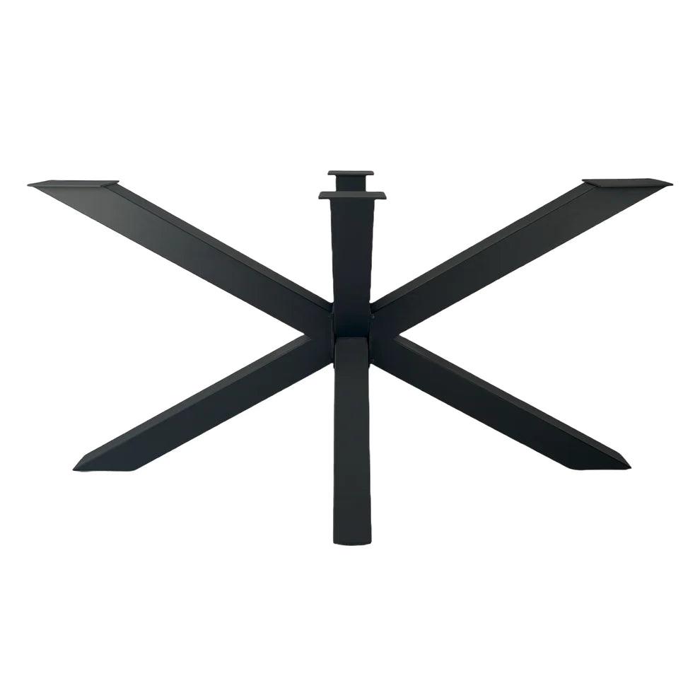 Stalen Matrix Poot - 140x70cm - Zwart Gepoedercoat - Nieuw, Ophalen of Verzenden, Nieuw, Ovaal, Metaal