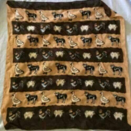 boerenzakdoek 2x leuke 101 Dalmatiërs, boerderij, Ophalen of Verzenden, Zo goed als nieuw, Blauw, Overige typen