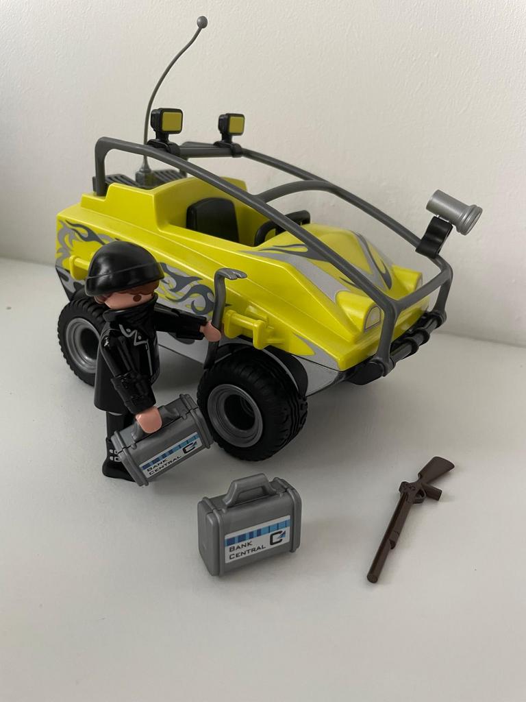 Playmobil 4449 amfibievoertuig., Ophalen of Verzenden, Gebruikt
