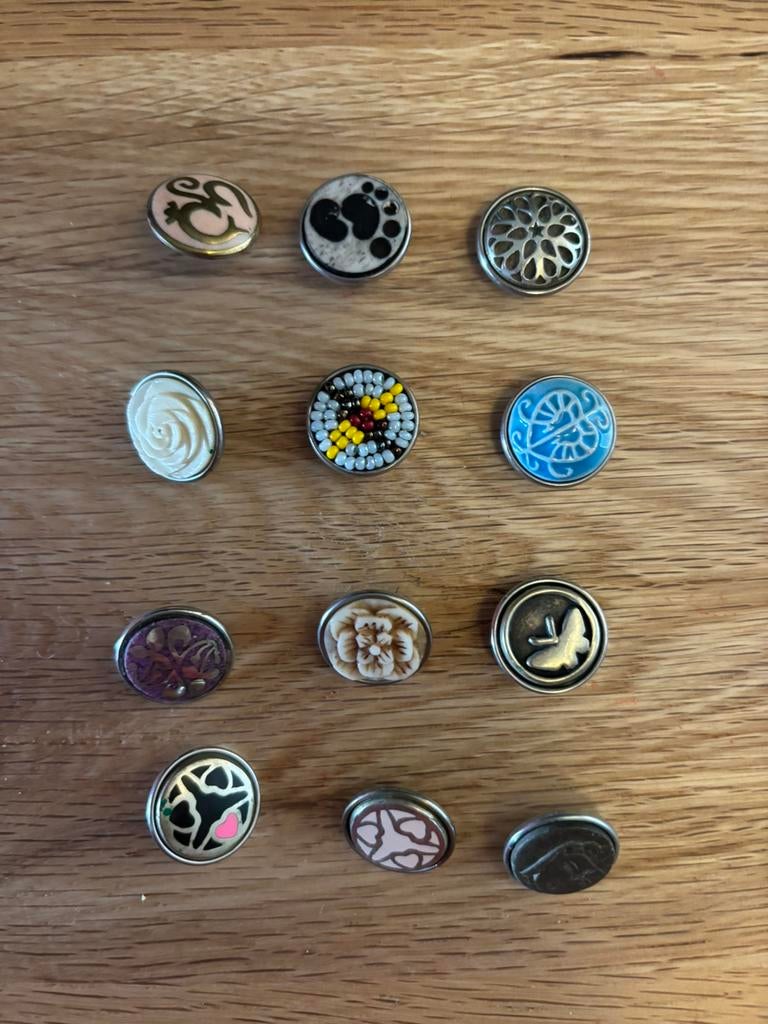 Noosa armbanden + chunks, Ophalen of Verzenden, Gebruikt, Overige materialen, Overige merken