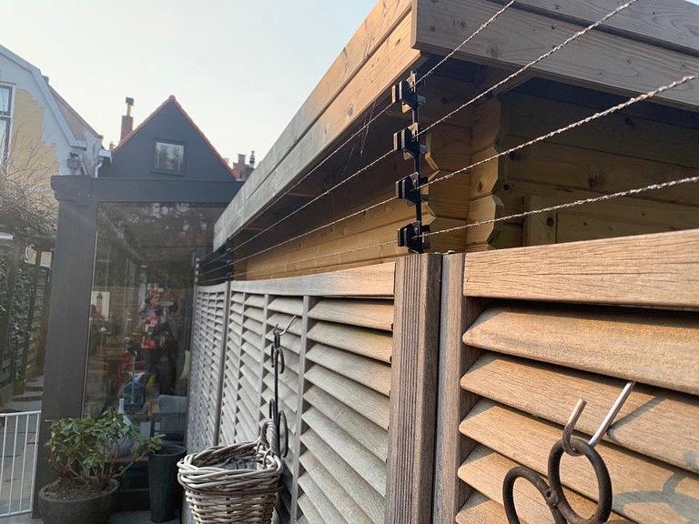 Katten schrikdraad beugels rechtop |Hou uw katten in de tuin, Dieren en Toebehoren, Katten-accessoires, Verzenden, Nieuw