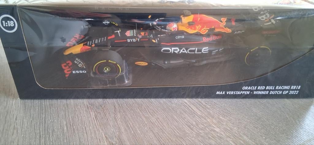 Max Verstappen Modelauto 1:18 Zandvoort winnaar 2022, Hobby en Vrije tijd, Modelauto's | 1:18, Ophalen of Verzenden, Nieuw, Auto
